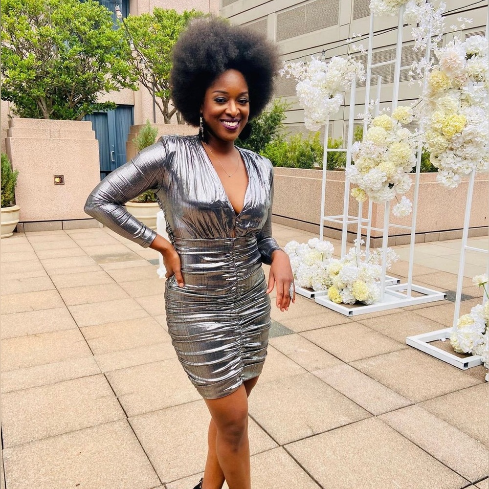 Metallic Dress - Picture 6 of 7